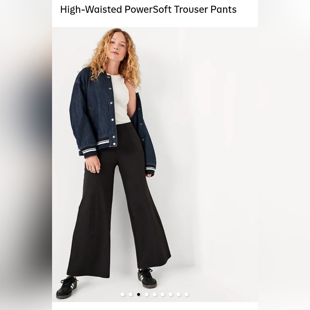 Old Navy High Waisted Powersoft Trouser Pants